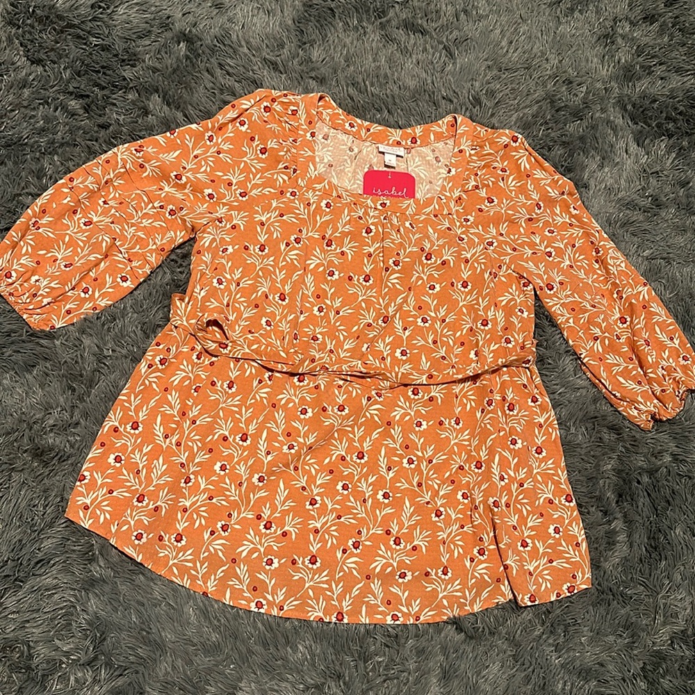 Floral Maternity Blouse